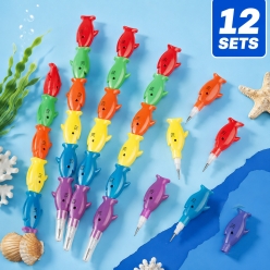 Shark Stackable Pencil Sets - 12 Sets